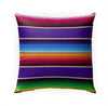 MISC Purple Indoor|Outdoor Pillow by 18x18 Pink Southwestern Polyester Removable Cover