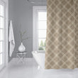 MISC Tan Shower CurtainVanessa Geometric Southwestern Polyester