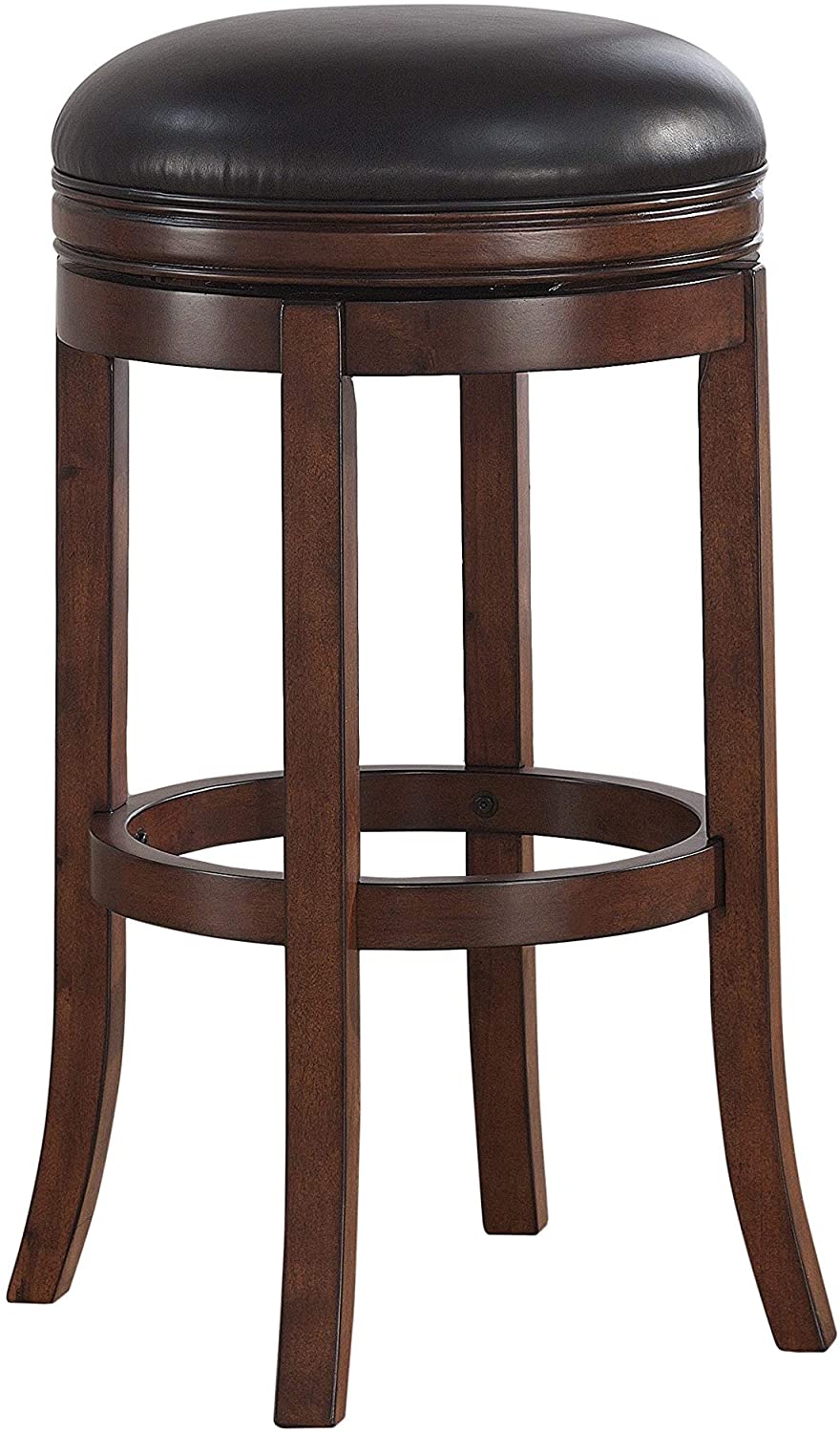 34 inch Extra Tall Swivel Bar Stool by Brown Mission