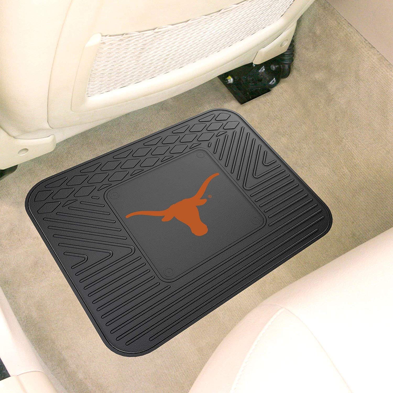 Texas Longhorns Embossed Door Mat