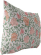 Light Indoor|Outdoor Lumbar Pillow 20x14 Pink Floral Modern Contemporary Polyester Removable Cover