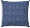 Tsunami Indoor/Outdoor Pillow Sewn Closure Color Graphic Modern Contemporary Polyester Water Resistant