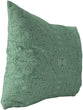 MISC Green Indoor|Outdoor Lumbar Pillow 20x14 Green Geometric Southwestern Polyester Removable Cover