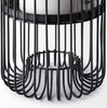 (Large) Table Candle Holder Black Modern Contemporary Metal