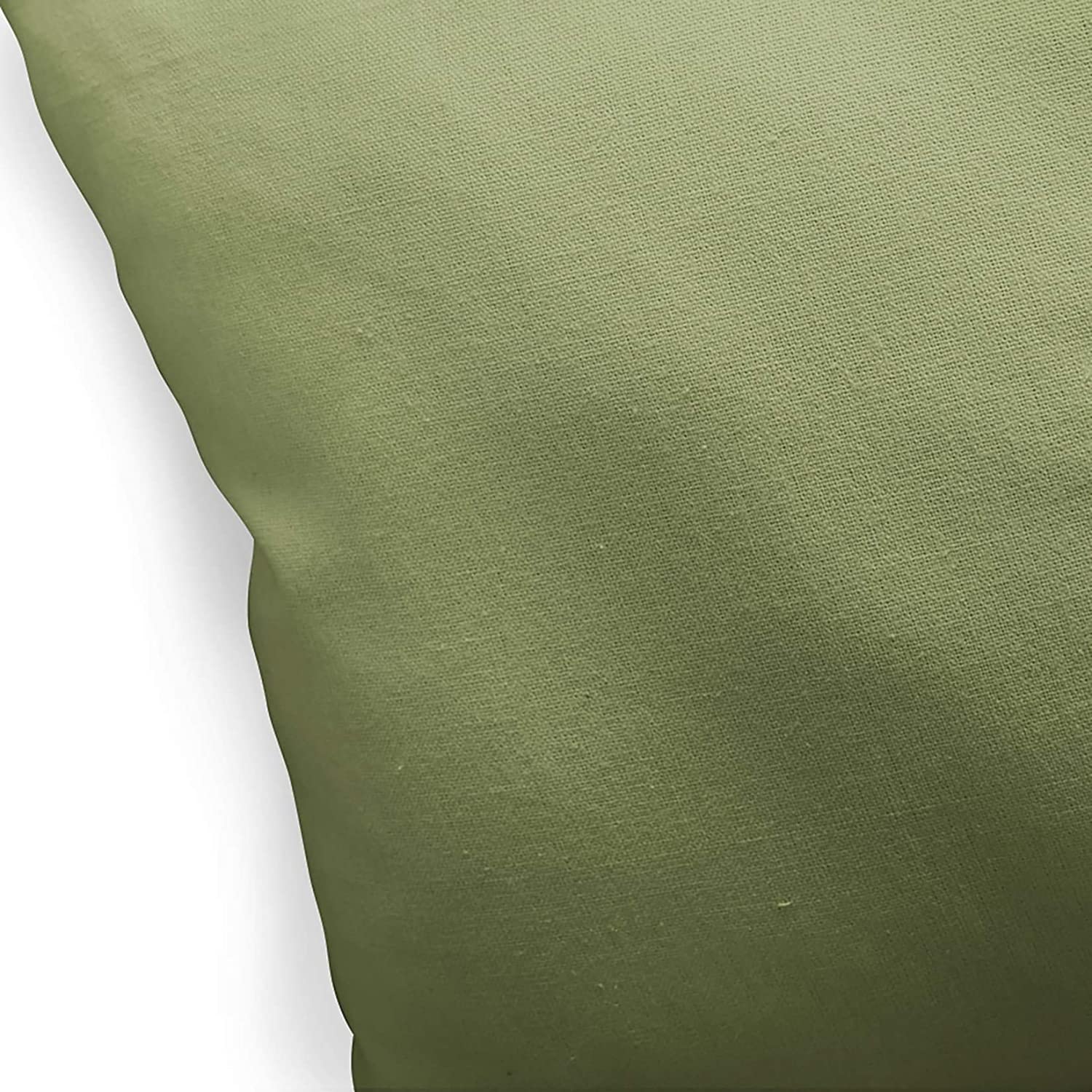 Garden Green Indoor|Outdoor Pillow by 18x18 Green Modern Contemporary Polyester Removable Cover
