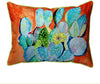 Cactus Ii Large Pillow 16x20 Color Graphic Casual Polyester