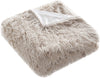 Golden Faux Fur Brown 50 X 60 inch Throw Blanket Animal Rustic