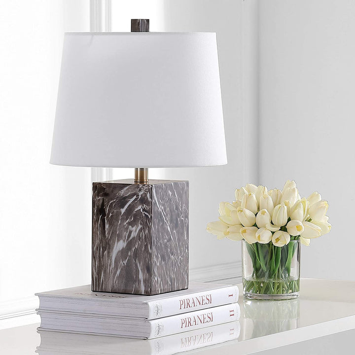 Lighting 20 inch Brett Led Table Lamp Brown Modern