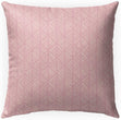 MISC Abstract Leaf Pink Indoor|Outdoor Pillow by 18x18 Pink Geometric Southwestern Polyester Removable Cover