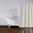 Deep Chevron Beige Shower Curtain by Brown Chevron Modern Contemporary Polyester