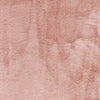 Rabbit Fur Rectangular Rug 3' X 5' Blush Pink Modern Contemporary Sheepskin Latex Free