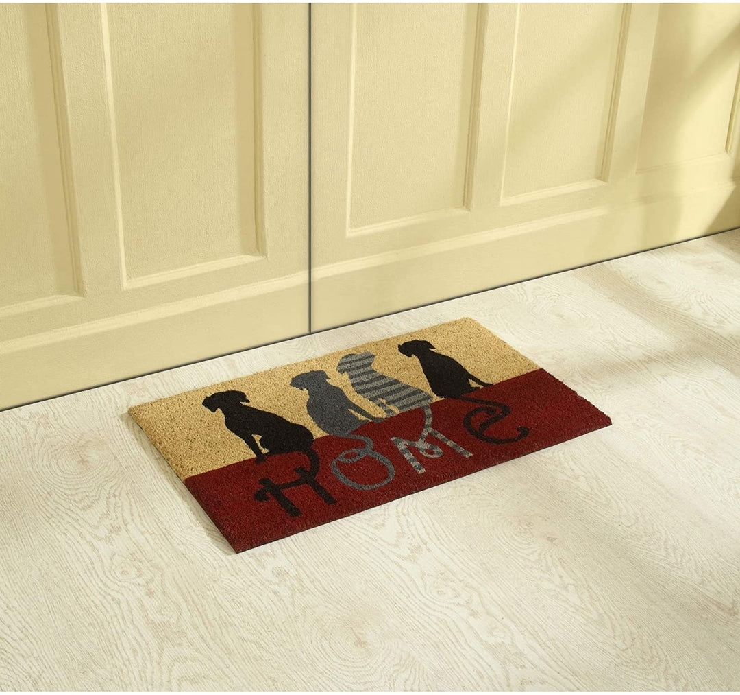 Dog Home Coir Door Mat Color Rectangle