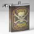 Danger Witch's Grade Poison Stainless Steel 8 Oz Flask Color