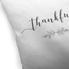 MISC Thankful Indoor|Outdoor Pillow by 18x18 Black Farmhouse Polyester Removable Cover