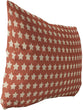 MISC Stars Red Indoor|Outdoor Lumbar Pillow by Designs 20x14 Red Geometric Polyester Removable Cover