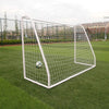 Unknown1 Plastic Soccer Goal Training Rack Set Football Sports White
