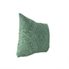 UKN Green Lumbar Pillow Green Geometric Southwestern Polyester Single Removable Cover