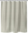 Stitched Zig Zag Tribal De Shower Curtain by Green Chevron Modern Contemporary Polyester