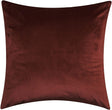 MISC Stripes Satin 19x19 Decorative Pillow Dark Red Purple Stripe Bohemian Eclectic Polyester