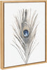 Feather Framed Canvas Wall Art Te Tai Modern Contemporary Rectangle
