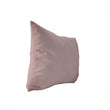 UKN Pink Lumbar Pillow Pink Solid Color Modern Contemporary Polyester Single Removable Cover