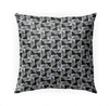 Charcoal Indoor|Outdoor Pillow by Tiffany 18x18 Grey Geometric Modern Contemporary Polyester Removable Cover