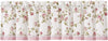 MISC Little Window Straight Valance Pink Floral Farmhouse 100% Polyester Energy Efficient