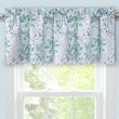 MISC Jacobean Floral Leaves Pattern Blackout Lined Valance 52'' Width X 18'' Length Grey French Country 100% Polyester Energy Efficient