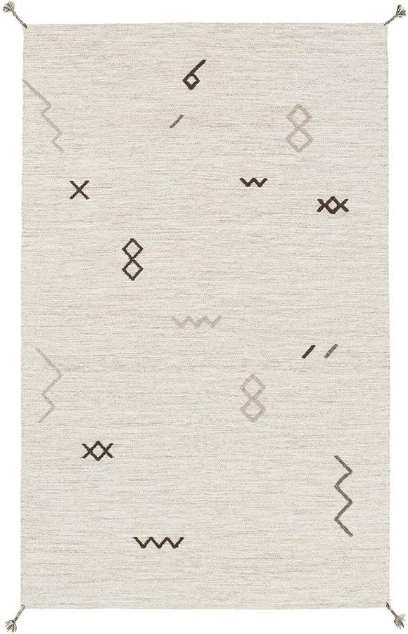 MISC Tribal Wool Abstract Hand Woven Area Rug 3'3