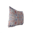 UKN Grey Lumbar Pillow Grey Geometric Southwestern Polyester Single Removable Cover