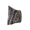 UKN Lumbar Pillow Black Abstract Modern Contemporary Polyester Single Removable Cover