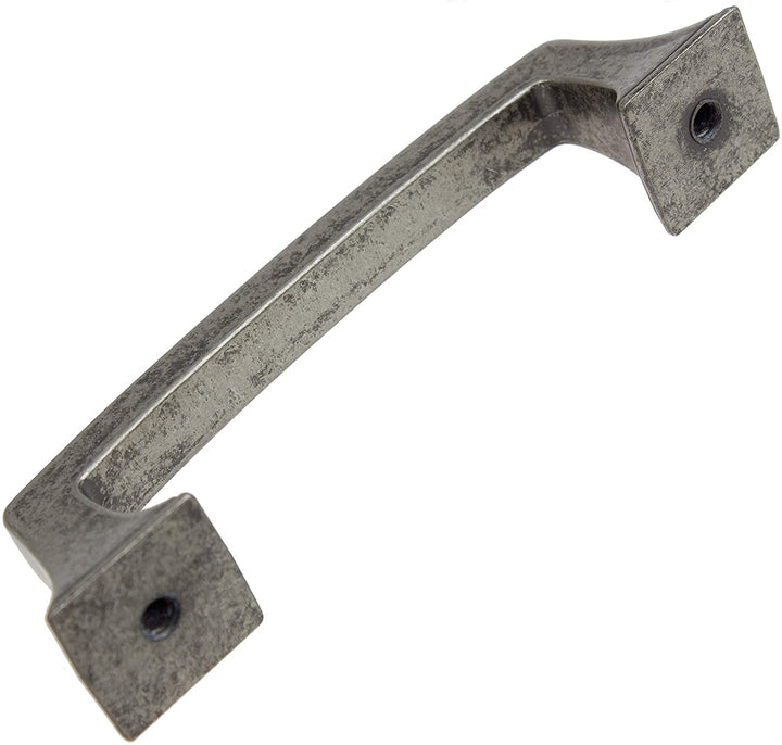 5 Pack 3 Cc Weathered Nickel Base Cabinet Pulls Industrial Zinc - Diamond Home USA