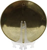 Staring Elephant Decorative Brass Accent Plate Gold Modern Contemporary Finish Handmade