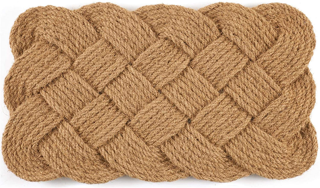 Hand Woven Knot ical Coconut Fiber Doormat Color