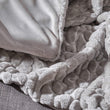 Faux Fur Throw Blanket by Grey Motif Glam Outdoor