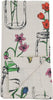 MISC Cotton Table Napkins Flowers Vases Design Off White