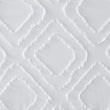 Skl Home Edge 84 inch Panel White Solid Glam Polyester