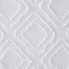 Skl Home Edge 63 inch Panel White Solid Glam Polyester