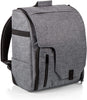Commuter Travel Backpack Cooler (Heathered Grey) Grey Color Polyester