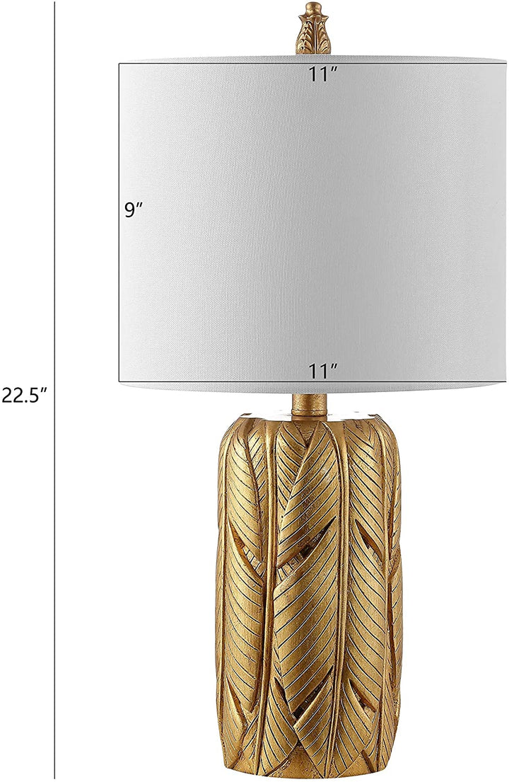 Lighting 23 inch Led Table Lamp 11" W X L 22 5" H Gold Modern Contemporary Bulbs Included