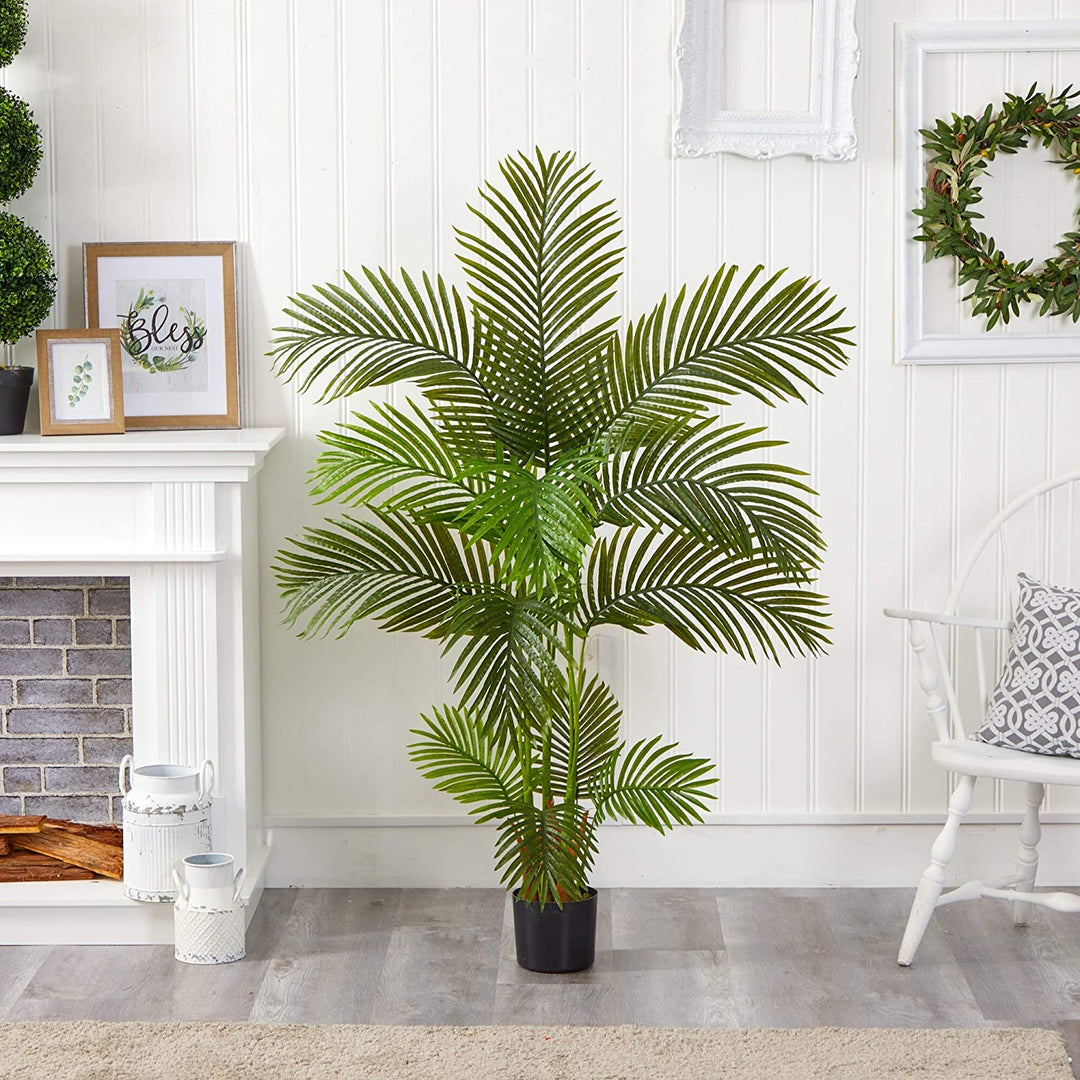 5' Palm Artificial Tree Green - Diamond Home USA