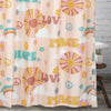 Shower Curtain 72 X Inches Novelty Bohemian Eclectic Mid Century Modern Polyester