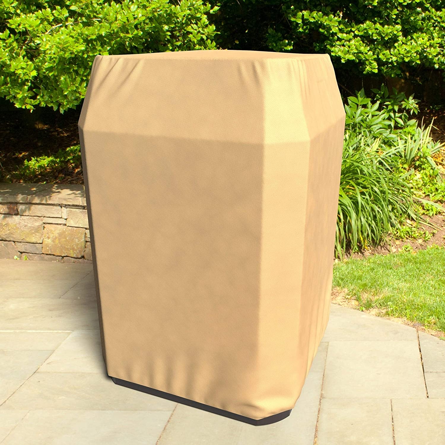 MISC Water Resistant Ac Cover All Seasons Nutmeg Square 34" w X 34" l 30" h Tan Polypropylene