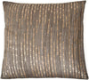 Handmade Sequins Charcoal Decorative Accent Pillow Grey Modern Contemporary
