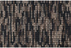 Hand Woven Grey Wool Plush Textured Area Rug 2' X 3' Abstract Modern Contemporary New Zealand Latex Free Handmade