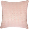 Plaid Throw Pillow Pink Diamond Decorative Square Couch Cushion 20 X Inch Color Modern Contemporary 1 Piece Removable Cover