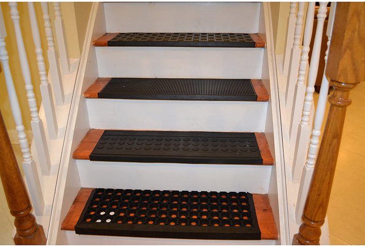 Wrought Iron Hollow Rubber Step Mat Doormat Color Modern Contemporary Rectangle