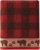 Sundance Bath Towel Red Nature Cotton