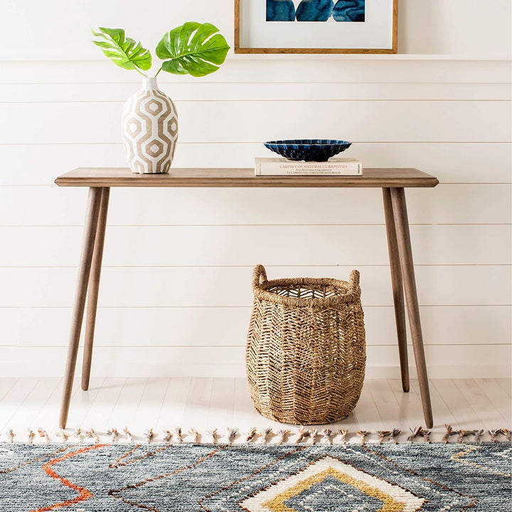 Chocolate Brown Console Table 47 3" X 15 8" 32" Casual