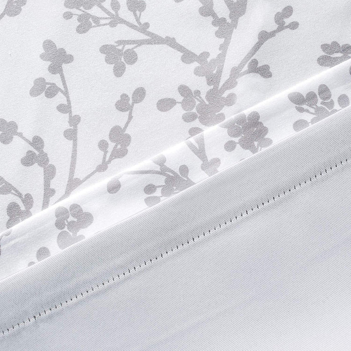 MISC Floral Tree Branch Pattern Blackout Window Curtain Valance 52'' Width X 18'' Length Grey French Country 100% Polyester Energy Efficient